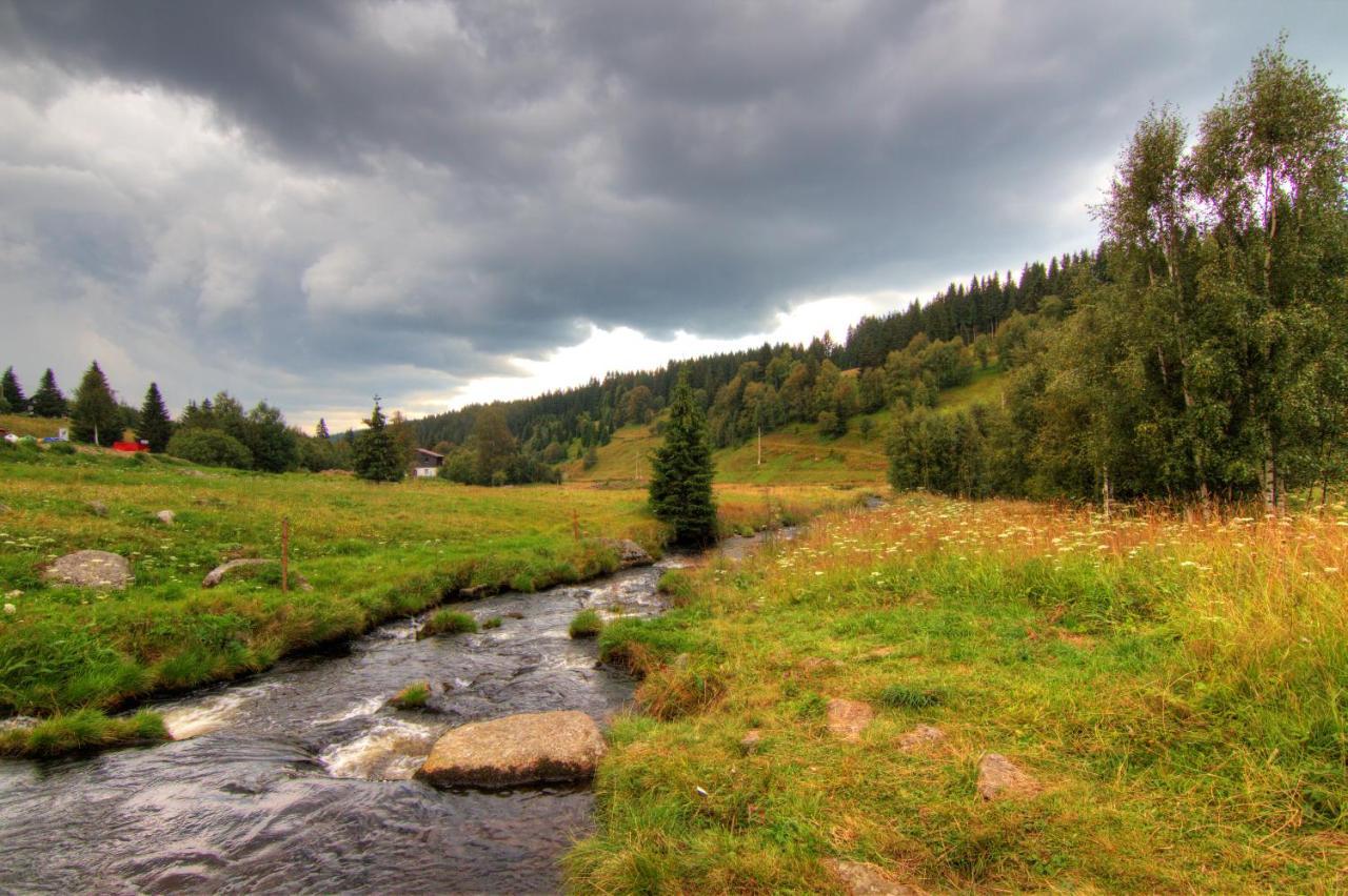 Wellness Chata Kastanek Kvilda Buitenkant foto